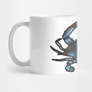 Old School Blue Crab Mug